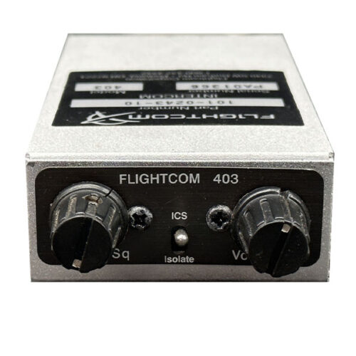Intercom Flightcom 403 de Panel - 2 Plazas