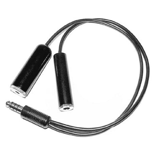 Adaptadores Auriculares Flightcom FC-07 Dual GA Plug a Helicoptero U-174