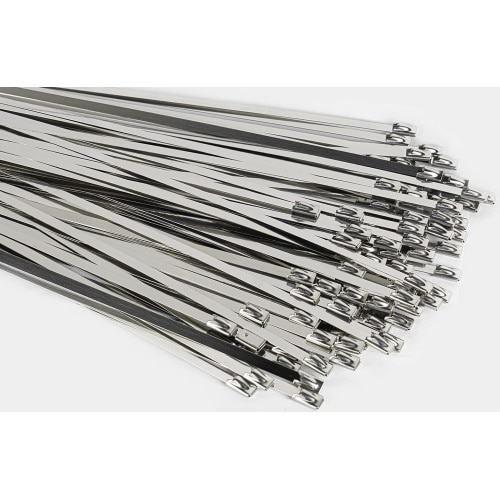 Bridas Metalicas 11.8" 100 Unid - Imagen 2