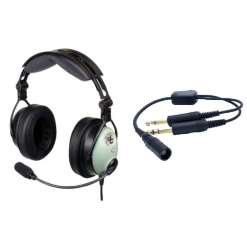 Auriculares DC ONE-XP 6 PIN Lemo Bluetooth + Adaptador a Dual GA Plugs
